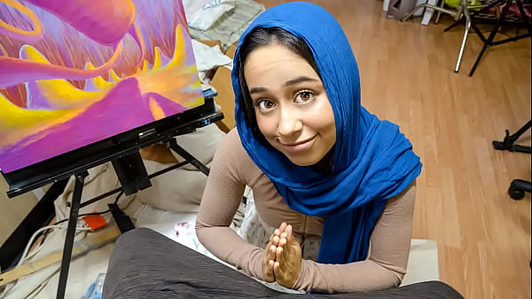 Muslim Stepsis Keeps Her Hijab On While Fucking Step Bro – Dania Vega