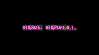 Hope Howell Loves Warm Cum Up Her Gaping Butthole