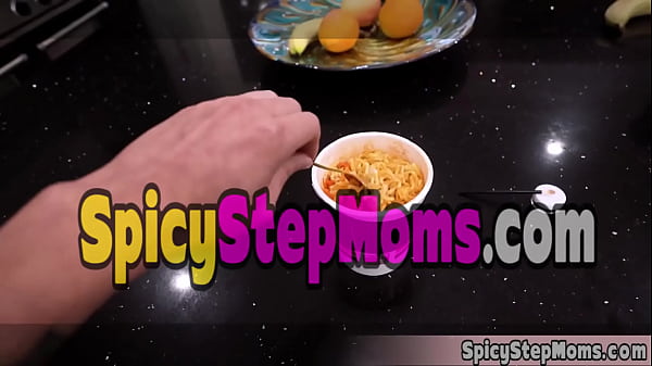 Free morning taboo fuck with Amber Angel and the brunette stepsis We love to do it in the kitchen